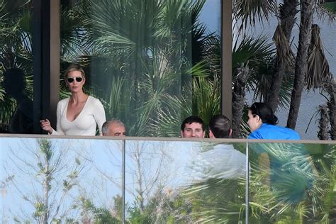 Ivanka Trump Lounges on Miami Balcony in Scoop .